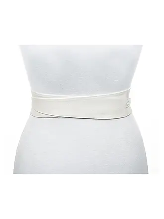 VANZETTI | Ceinture à nouer à la taille | creme